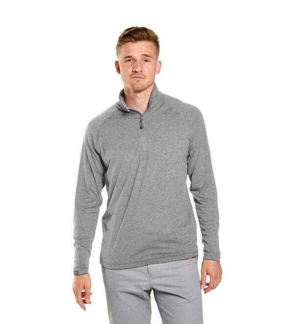 Micato Men's Storm Creek Sueded Comfort 1/4 Zip - Image 2