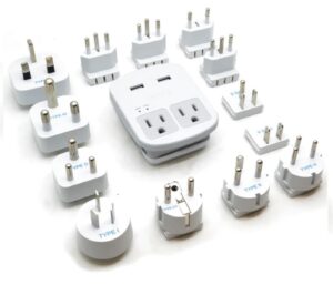 USB World Electrical Adapter Set