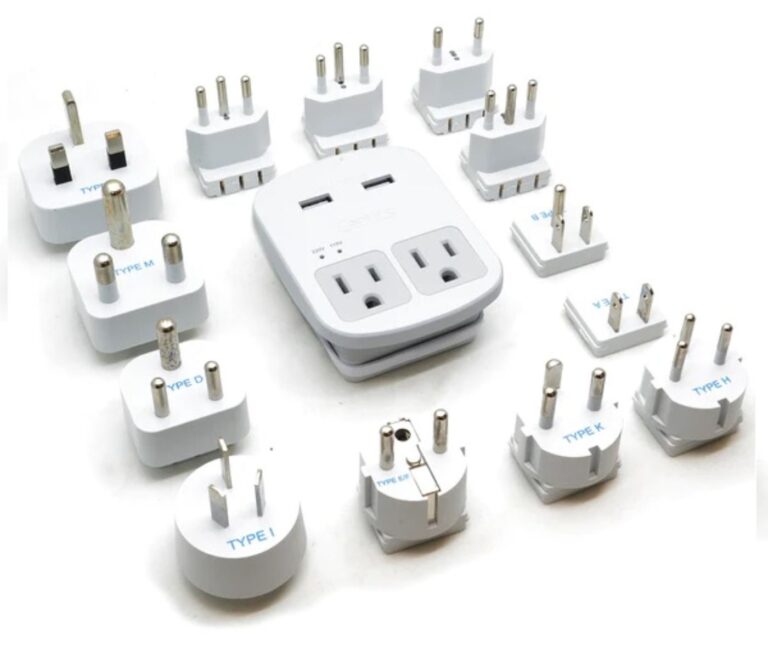 USB World Electrical Adapter Set